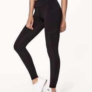 LULULEMON BLACK SPEED-UP TIGHT LEGGINGS